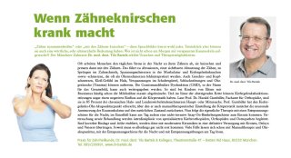Käferzeitung | Wenn Zähneknirschen krank macht