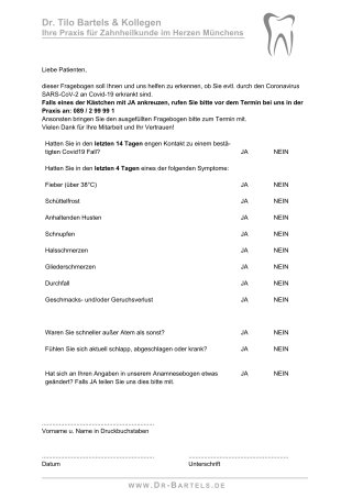 Covid19 Patienteninformation Preview